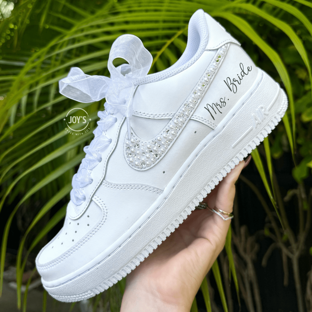 Wedding Rhinestones Custom AF1 #4